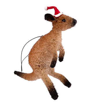 kangaroo hanging christmas decoration