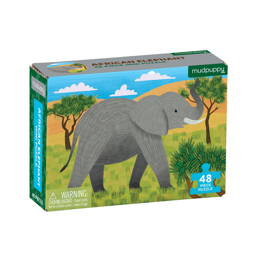 elephant mini puzzle - 48 piece