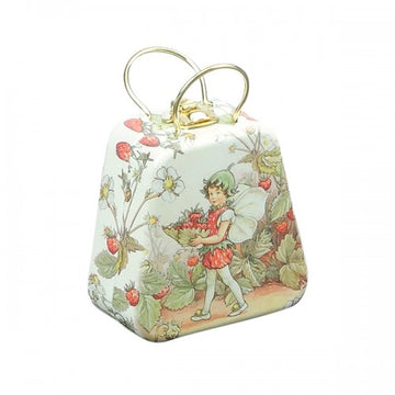 flower fairy mini tin bag - strawberry