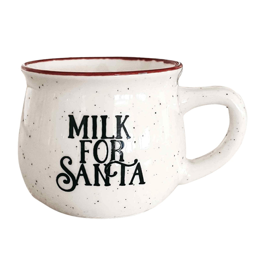 'milk for santa' mini mug