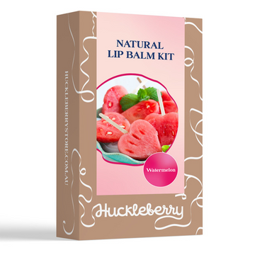make your own natural lip balm kit - watermelon