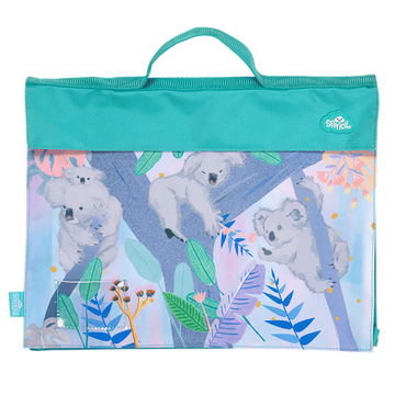 library/book bag; koala daydream