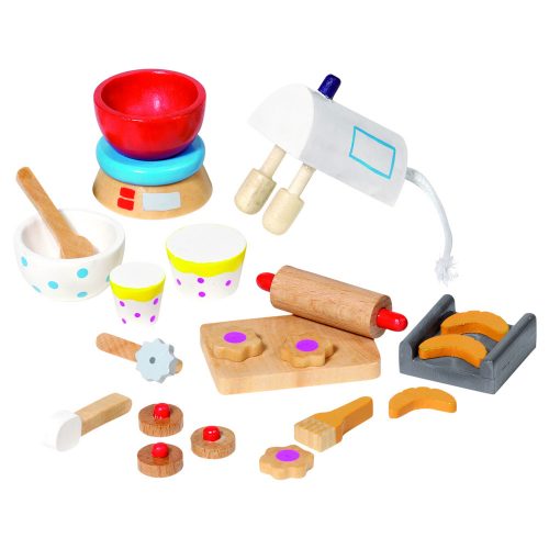 doll house accessories; baking