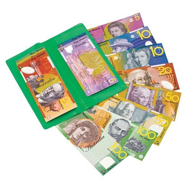 australian money - 100 piece note set