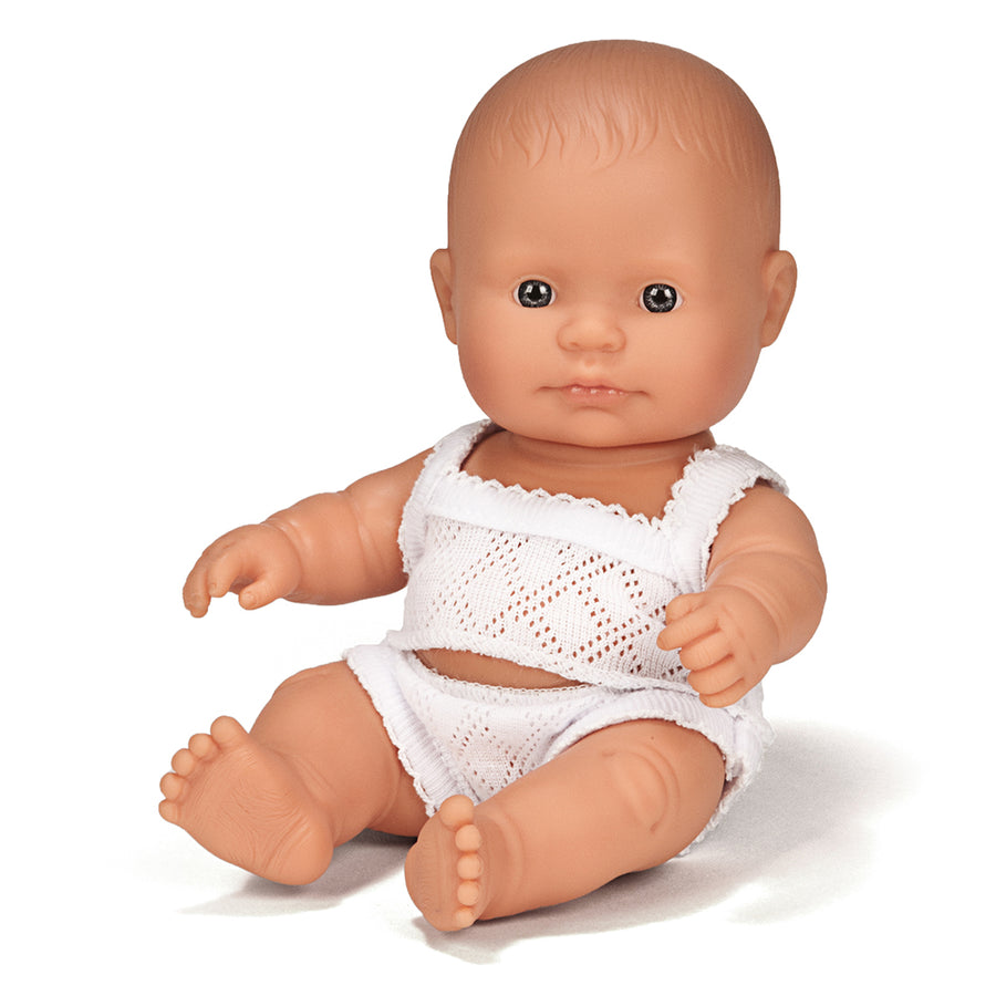 caucasian baby doll - 21cm