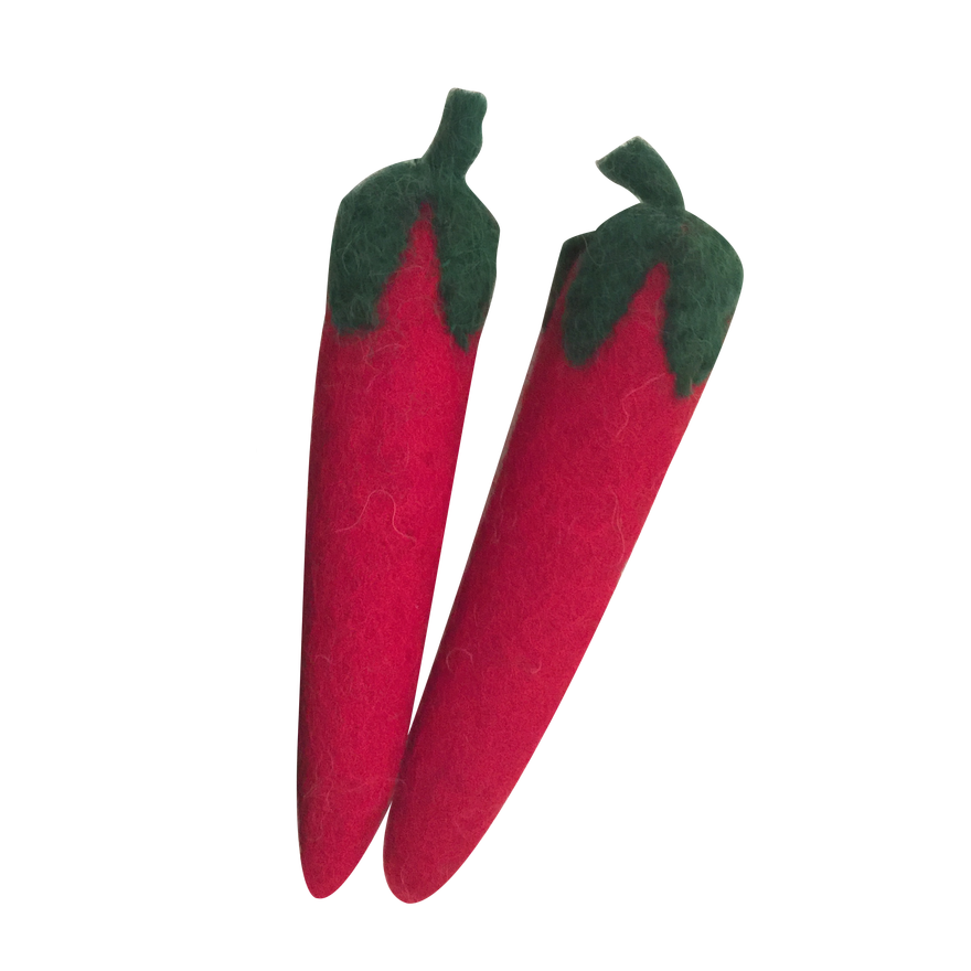 chilies - set of 2