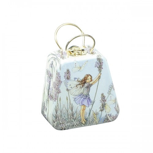 flower fairy mini tin bag - lavender
