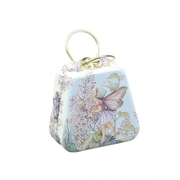 flower fairy mini tin bag - lilac