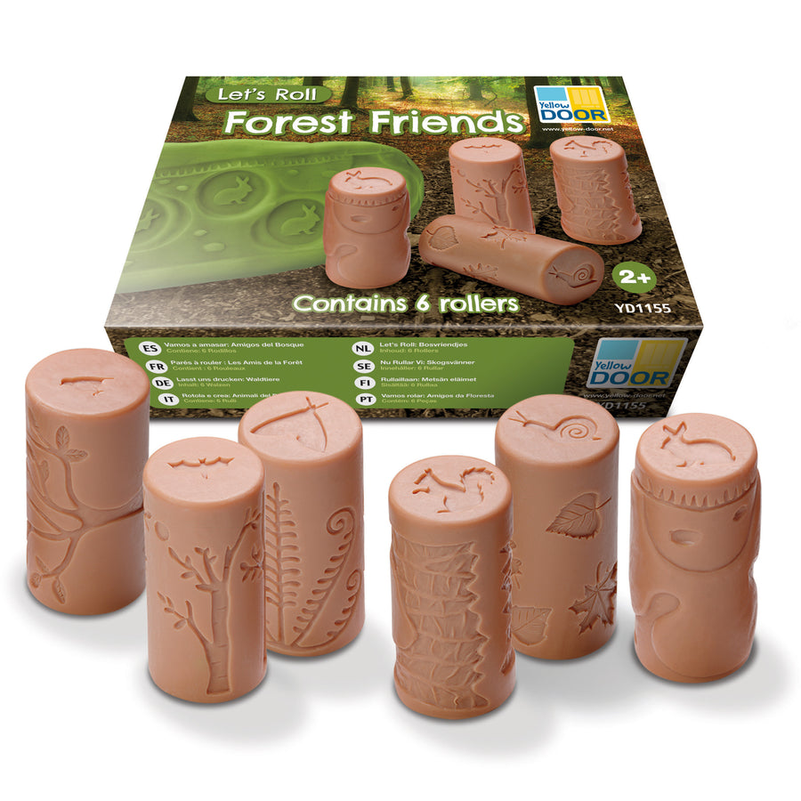 forest friends dough rollers