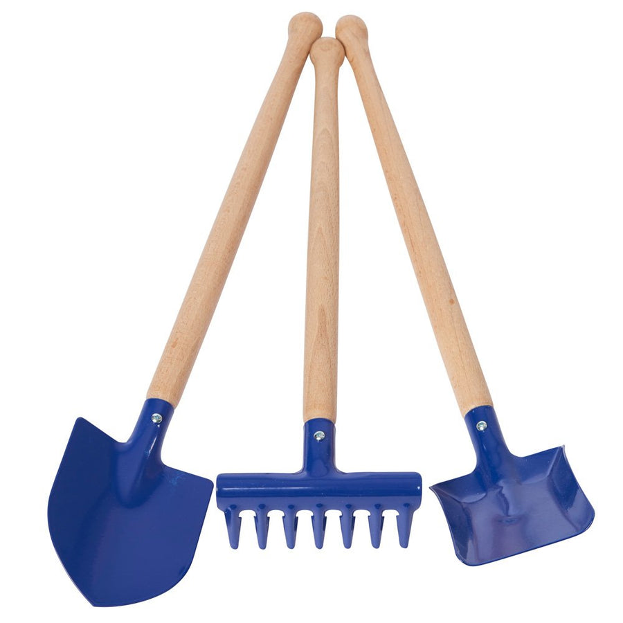 garden / sandpit tool set; blue