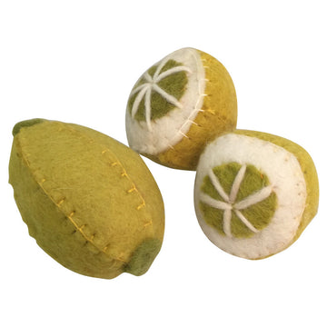 lemons - set of 3