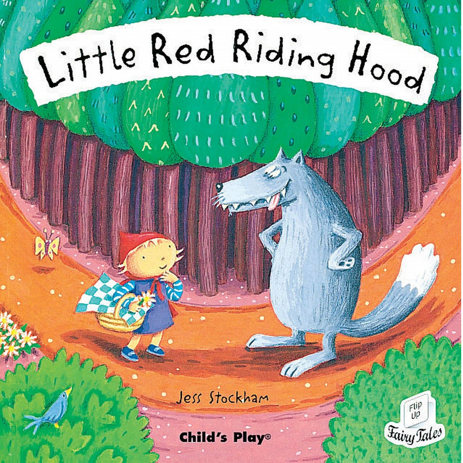 little red riding hood; flip up fairy tales
