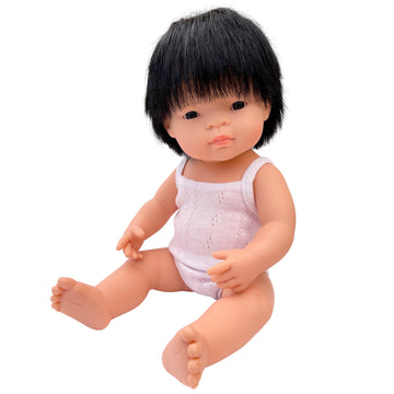 asian boy doll - 38cm