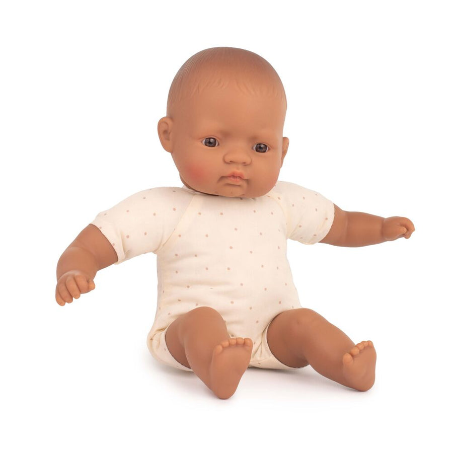 latin american soft-bodied doll - 32cm