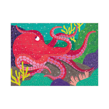 octopus mini puzzle - 48 piece