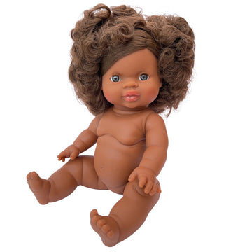 african baby girl - charlie - 34cm