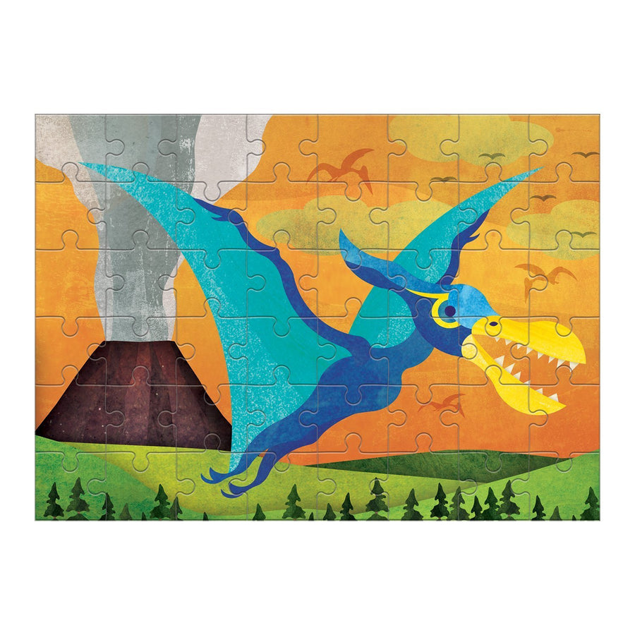 pterosaur dinosaur mini puzzle - 48 piece