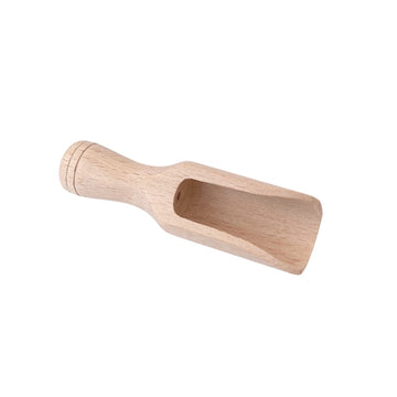 mini wooden scoop - 8cm