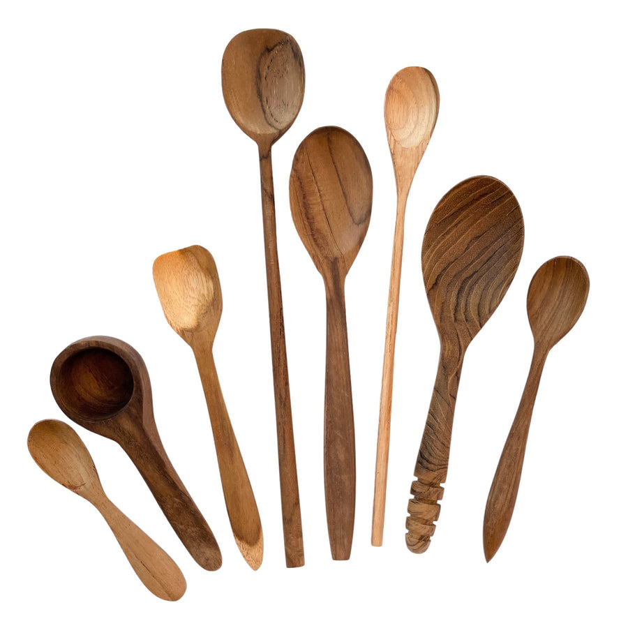 spoon collection; set of 8