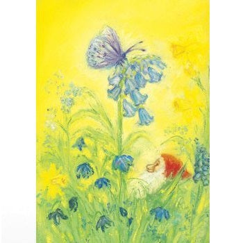 spring butterfly postcard