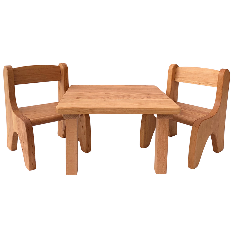 doll's table and chairs set