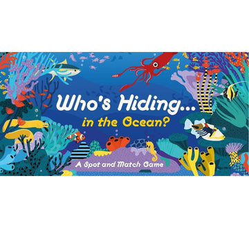 who's hiding in the ocean matching game